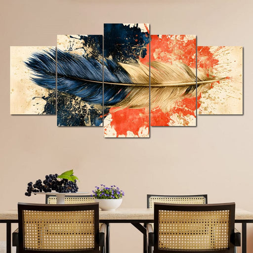 Splitting the weight of silent flight Canvas Print