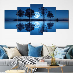 Moonlit Tranquility - TooplesArt - NicheCanvas