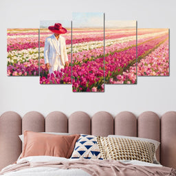 The Quiet Walk Through Spring - TooplesArt - NicheCanvas