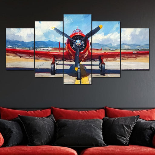 Soaring Heritage in Flight Canvas Print