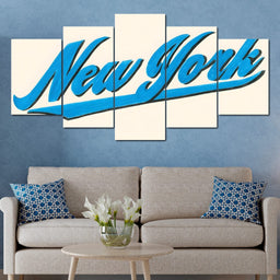 New York City Lettering - NicheCanvas