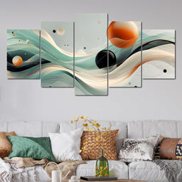 Colorful Modern Art 061 - Johanjjf - NicheCanvas