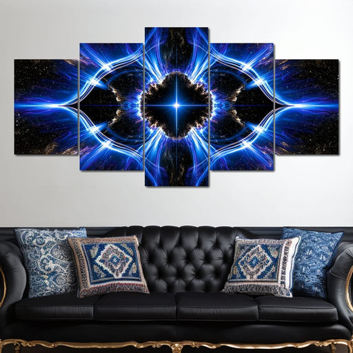 Radiance of the Distant Cosmic Eye Canvas Print