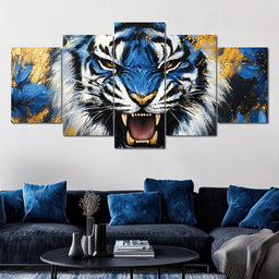 Fury of the Midnight Tiger - Alicia Smith - NicheCanvas