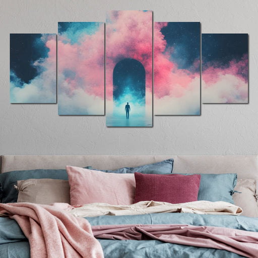 Celestial Gateway Journey Canvas Print