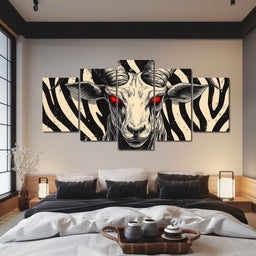 Infernal Ram of Shadows - NicheCanvas