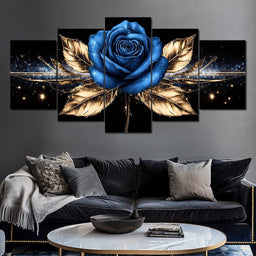 Celestial Blossom Elegance - NicheCanvas