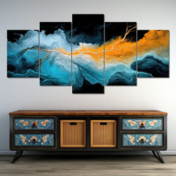 The Morphing Currents of Existence - TooplesArt - NicheCanvas