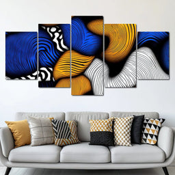 Hypnotic Color Swirl - TooplesArt - NicheCanvas