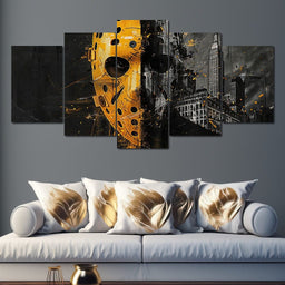 Masked Man - Raven Blackwood - NicheCanvas