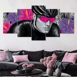 Tropical Cyclist Neon Momentum - NicheCanvas