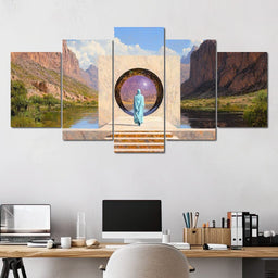 Portal to Infinite Horizons - NicheCanvas