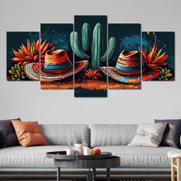 Desert Fiesta Harmony - NicheCanvas