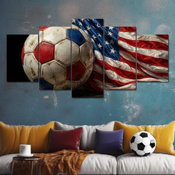 National Soccer Pride - NicheCanvas