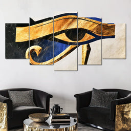 Golden Sight of Ancient Sovereignty - NicheCanvas