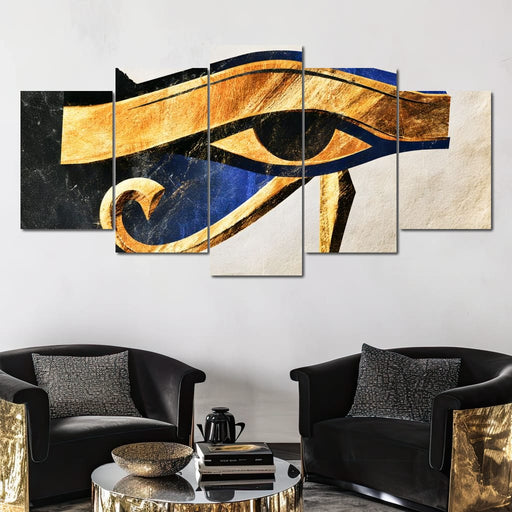 Golden Sight of Ancient Sovereignty Canvas Print