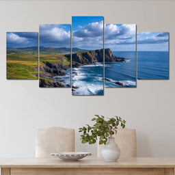 Atlantic Cliffs Wild Coastline - NicheCanvas