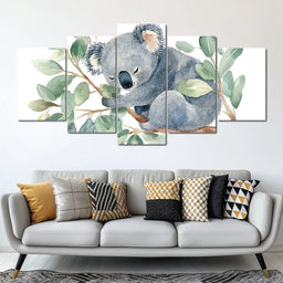 Dreamy Koala Slumber Nest - NicheCanvas