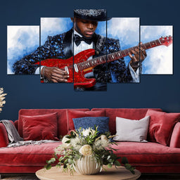 Harmony Strumming Through Elegance - NicheCanvas