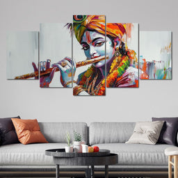 Harmonic Colors of Devotion - NicheCanvas