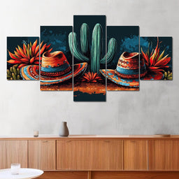 Desert Fiesta Harmony - NicheCanvas