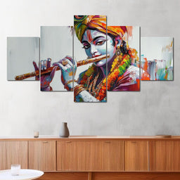 Harmonic Colors of Devotion - NicheCanvas