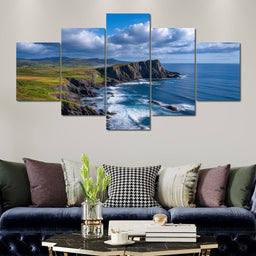 Atlantic Cliffs Wild Coastline - NicheCanvas