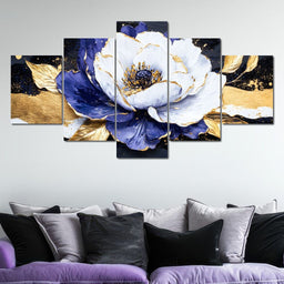 Lovely Petals Midnight Symphony - NicheCanvas