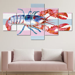 Oceanic Lobster Symphony - NicheCanvas