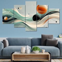 Colorful Modern Art 061 - Johanjjf - NicheCanvas