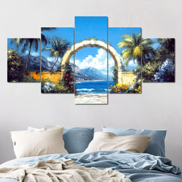 Tropical Gateway - NicheCanvas