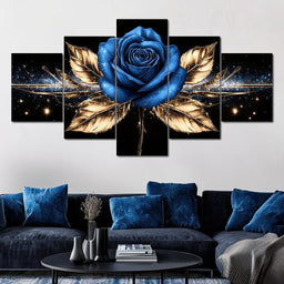 Celestial Blossom Elegance - NicheCanvas