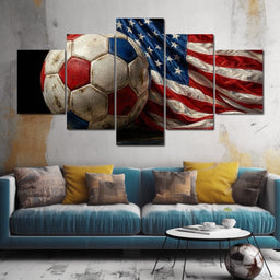National Soccer Pride - NicheCanvas