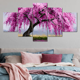Blush Weeping Cherry Tree - NicheCanvas