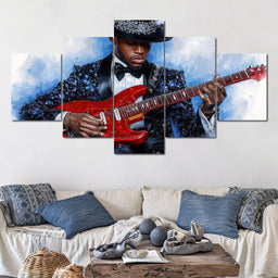 Harmony Strumming Through Elegance - NicheCanvas