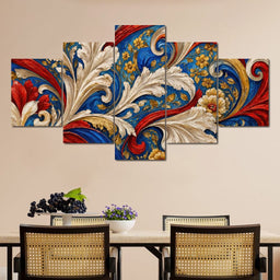 Royal Baroque in Bloom - TooplesArt - NicheCanvas