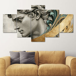Golden Renaissance Reverie - Wildrose Creations - NicheCanvas