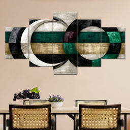 Silent Rhythms of Two Intersecting Worlds - NicheCanvas
