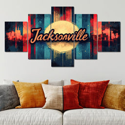 Jacksonville Golden Horizon - NicheCanvas