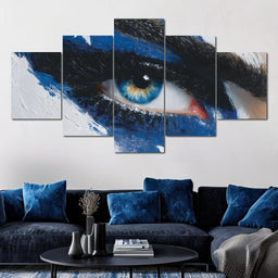 Patriotic Vision Starry Eye - NicheCanvas