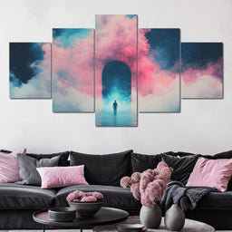 Celestial Gateway Journey - NicheCanvas