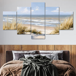 Coastal Dunes Ocean Breeze - NicheCanvas