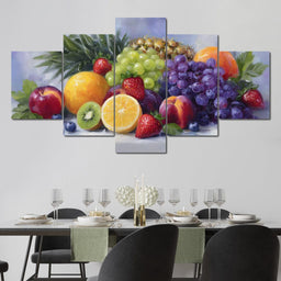 Tropical Medley Delightful Splash - NicheCanvas