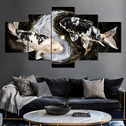Duality of the flowing tides - NicheCanvas