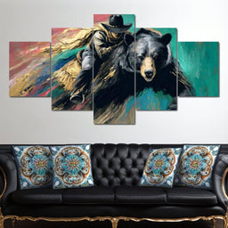 Frontier Rider of the Great Bear - NicheCanvas