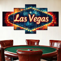 Las Vegas Neon Stardust - NicheCanvas