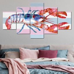 Oceanic Lobster Symphony - NicheCanvas