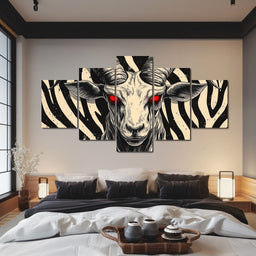 Infernal Ram of Shadows - NicheCanvas