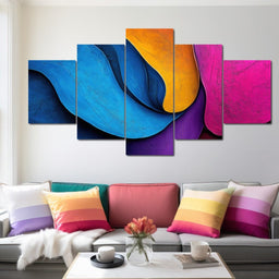 Waves of Vibrance - TooplesArt - NicheCanvas