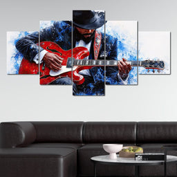 Harmony of Electric Strings - NicheCanvas